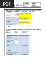 IR01 - Create Work Center