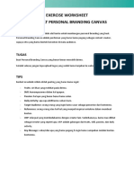 Personal Branding Canvas PDF
