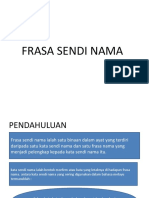 Frasa Sendi Nama