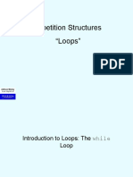 Repetition Structures "Loops"