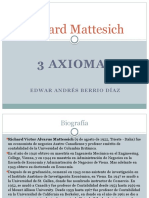 Axiomas de Richard Mattessich - Edwar Berrio (Equipo # 1)