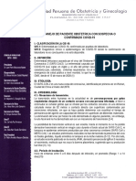COVID-19  MANEJO DE PACIENTE OBSTETRICA CON SOSPECHA O CASO CONFIRMADO SOCIEDAD PERUANA DE GINECOLOGIA.pdf