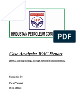 Case Analysis: WAC Report: (HPCL-Driving Change Through Internal Communication)
