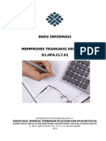 Buku Informasi Memproses Transaksi Keuangan PDF