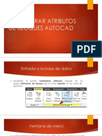 Administrar Atributos de Bloques Autocad PDF