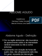 ABDOME AGUDO