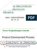 Perancangan Dan Pengembangan Produk Pertemuan 4