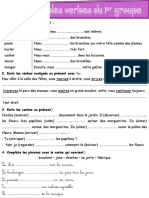 6.le Present Des Verbes Du 1er Groupe PDF
