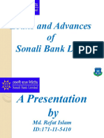 Loans and Advances of Sonali Bank LTD. Analysis