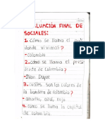 Evaluación Sociales