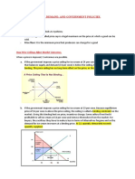 Controls On Prices.: Supply, Demand, and Government Policies