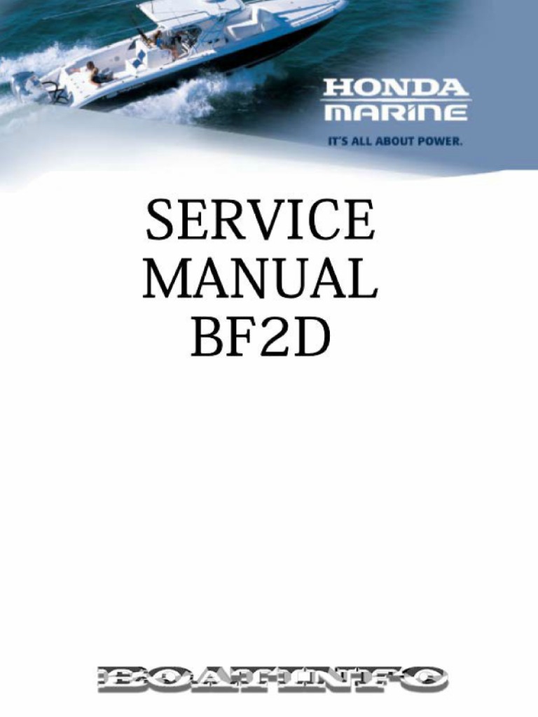 Honda BF2D PDF PDF