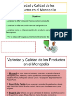 Diferenciación de Productos 2011