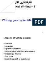 008 Writing Good Scientific Papers V2