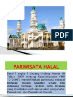 Pariwisata Halal Power Point Presentasi 1