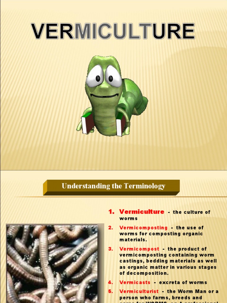 VERMICULTURE PDF Compost Ecology