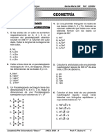 Geometria Del Espacio Practica Prof F Quiroz