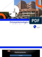 Clase 1 - Ontoepistemología - 2020