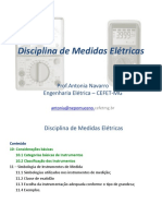 Medidas Elétricas: Simbologia e Classificação de Instrumentos