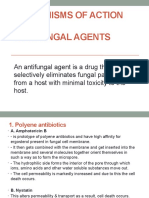 Mechanisms of Action OF Antifungal Agents