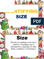 Chap.1 Lesson 1 Identifying Size
