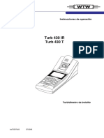 Turb - 430 - Instrucciones de Operación