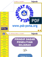 KD 3.7.1 Penelitian Sejarah