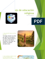 Trabajo de Educación Religiosa