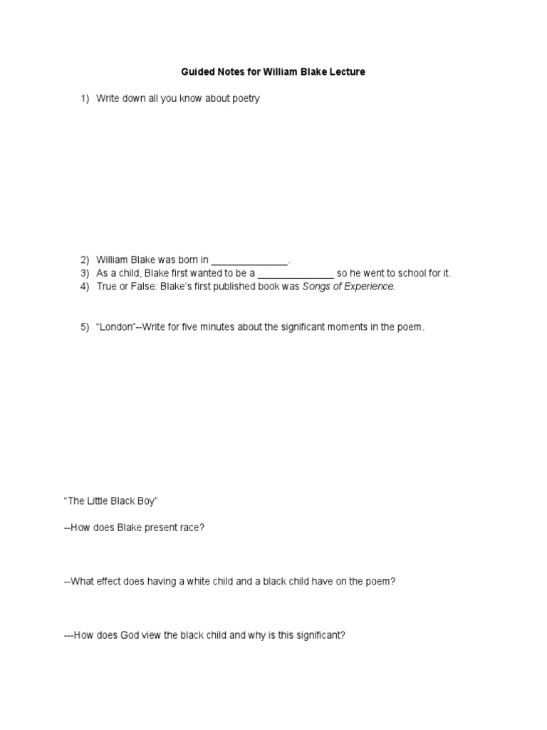 Guided Notes | PDF