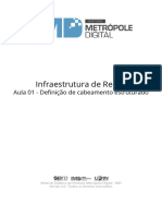 01 Definicao de Cabeamento Estruturado INFRAESTRUTURA DE REDES IMD PDF