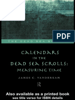 Vanderkam Calendars in The Dead Sea Scrolls PDF