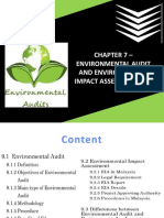 Chapter 7 - Environmental Audit and Environmental Impact Assesment (Eia)