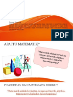 Tutorial Minggu 1 - Pengertian Matematik