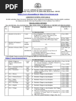 Programme Eligibility Criteria