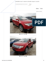 2008 FORD EDGE LIMITED SALVAGE_For Sale _TX - DALLAS_Copart USA