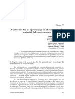 Nuevos Modos de Aprendizaje en El Contexto de La Sociedad Del Conocimiento