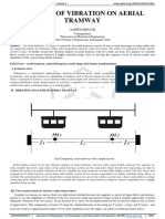 Analysis of Vibration On Aerial Tramway Paper JETIR2004474