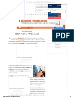 Definición de Finanzas Públicas - Qué Es, Significado y Concepto PDF