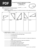 Second Periodic Examination in Math Problem Solving: Main Campus - Level 10