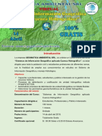 Información Curso SIG Cuenca Hidrográfica