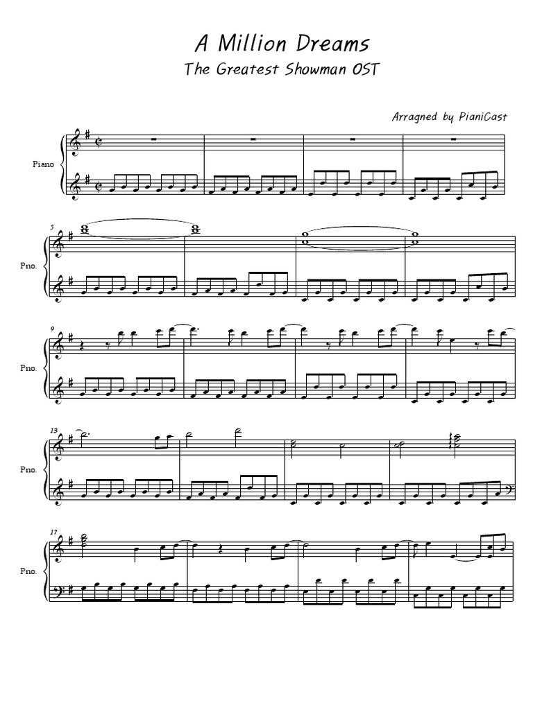 a million dreams | pdf