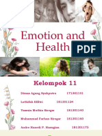 Emotion and Health: The Role of Emotion in Health and Disease