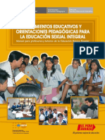 Guía para la Educación Sexual Integral en las escuelas