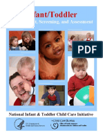 Infant-Toddler Development Screening and Assessment