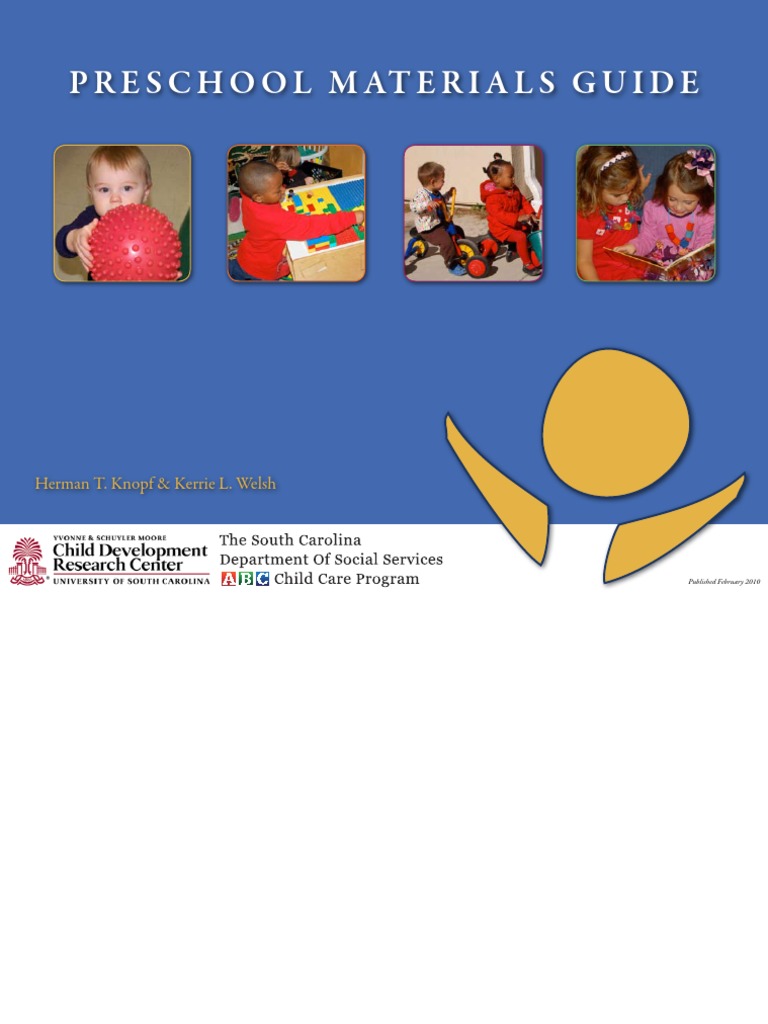 Preschool Materials Selection Guide | PDF | Classroom | Preschool