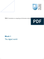 TM111 Introduction To Computing and Information Technology 1 Block 1 The Digital World PDF