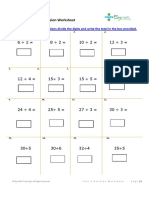 Year 3 Division Worksheet