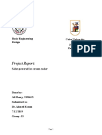 Project Report:: Basic Engineering Design Cairo University Faculty of Engineering