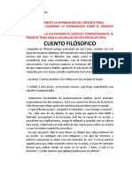 TAREA Cuento Filosofico