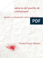 Piedad Pareja Pflucker - La Independencia Del Pueblo de Lambayeque (2019)